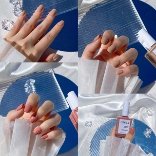 สีทาเล็บกึ่งเจล (ไม่อบ) U-DELI สีนู้ด Earth Tone Vegan 16ml สีโทนสุขภาพ สวย ไร้กลิ่นฉุน Group