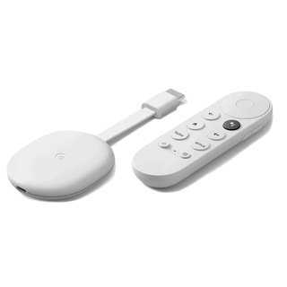 Google Chromecast with Google TV 4K สีขาว Snow GA01919 US อุปกรณ์สตรีมมิ่ง ของใหม่ ของแท้ ราคาถูกที่สุด ส่งฟรี img 1