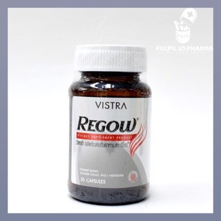 วิสตร้ารีโกว์ Vistra Regow 30 Capsules บำรุงรากผม ลดผมร่วง บรรจุ 30 แคปซูล