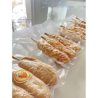 🐭(ชีสล้วนคอร์นดอก*3ไม้*)🐭 corndogชีสยืด สไตล์เกาหลี แถมซอสและผงเขย่า corndog corn dog คอร์นด๊อก