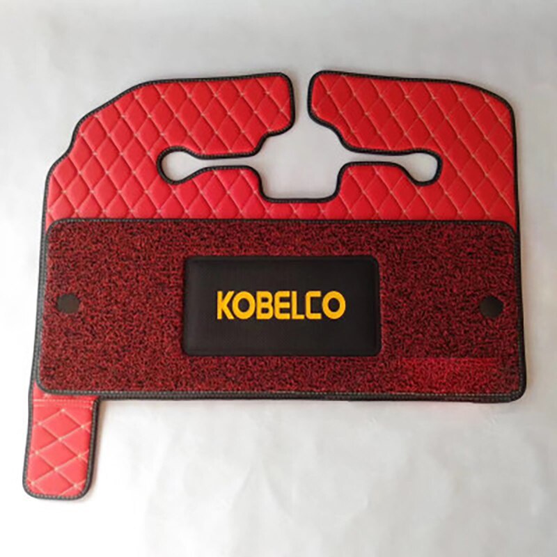 Kobelco Excavator อะไหล่ Cab Foot Mat SK120-5 SK200-3 พรมปูพื้นห้องโดยสาร SK220-5 SK260-3 SK200-5 Cab mat