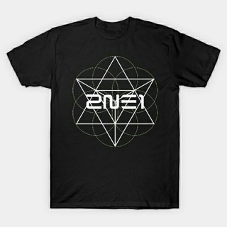 เสื้อคู่ เสื้อยืดสีพื้น Kpop 2NE1 โลโก้เสื้อยืดที่มีคุณภาพสูงผ้าฝ้ายแขนสั้นเสื้อผ้า P?? เสื้อทหาร