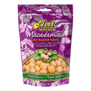 นัทวอล์คเกอร์ แมคคาดาเมียอบเกลือ ขนาด 300กรัม NUT WALKER MACADAMIAS ROASTED SALTED