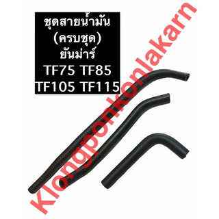 ชุดสายน้ำมัน ( ครบชุด ) ยันม่าร์ TF75 TF85 TF105 TF115 ชุดสายน้ำมันยันม่าร์