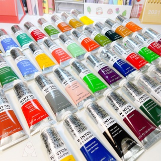 Winsor &amp; newton สีน้ำมัน ขนาด 37 ml. มีให้เลือกมากกว่า 50 สี (Part 2)