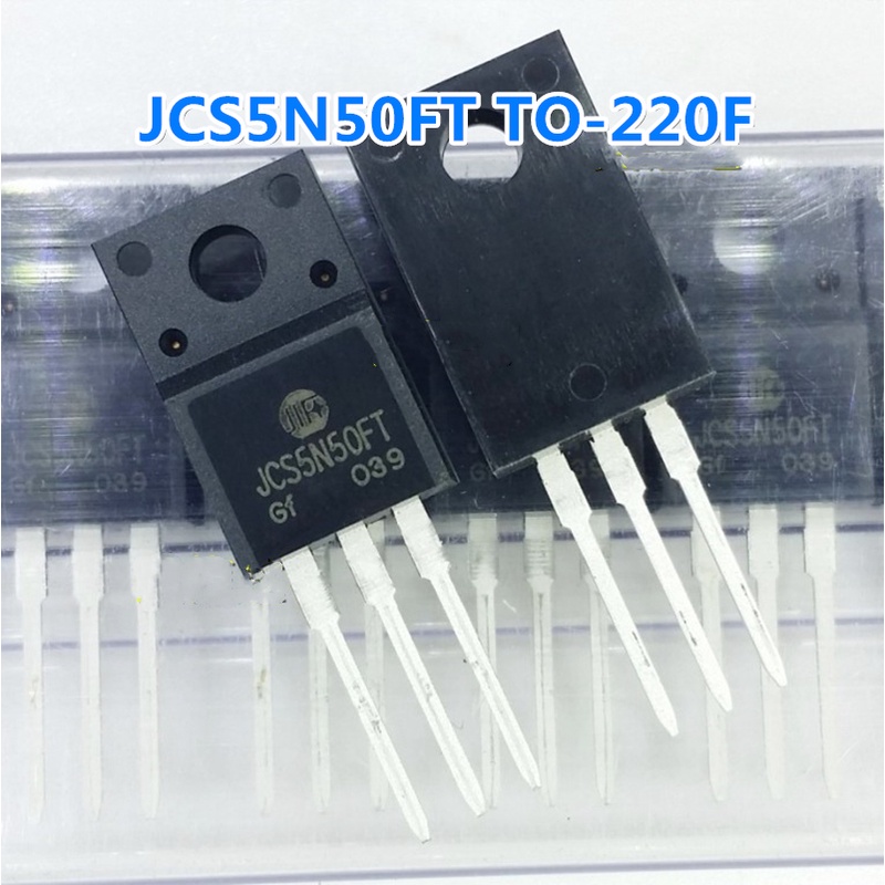 JSC5N50 TO-220F 5 ชิ้น JCS5N50FT 5N50 TO220F 5A/500V MOSFET ทรานซิสเตอร์ pxb9