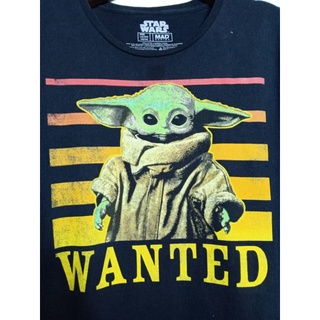 เสื้อยืดมือสอง ลายหนัง ลายการ์ตูน STARWARS-MAD ENGINE L อก 40