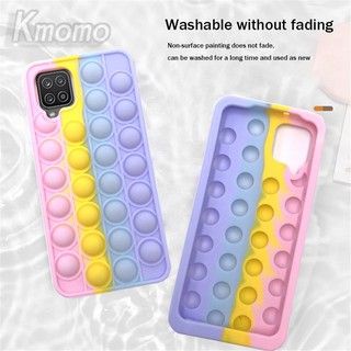 เคส-Realme C25 C25s C20 C21 C21Y C12 C15 C17 C3 7i 5 5i 5s 6i 6 6s 8 4G C11 2020 Narzo 30A OPPO A15 A15s Pop Push It Bubble|DSD