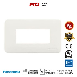 PANASONIC WNG6803W ฝาพลาสติก 3 ช่อง สีขาว