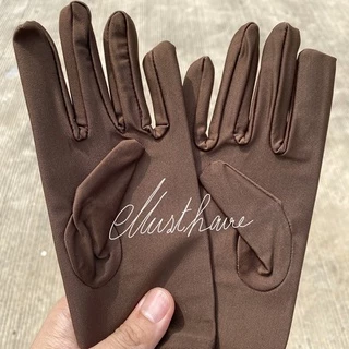 ส่งด่วน Musthave รุ่นใหม่ ถุงมือผ้า ถุงมือนาฬิกา จัดส่งฟรี