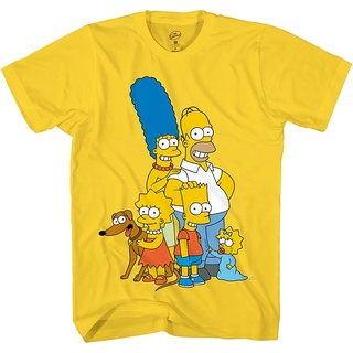 เสื้อผ้าผชเสื้อยืด พิมพ์ลายกราฟิก The Simpsons Bart Simpson Krusty The Klown Bart and Homer สําหรับผู้ชาย ผู้ใหญ่S-5XL