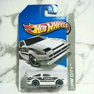 รถเหล็ก Hot wheels TOYOTA AE-86 COROLLA #lb002