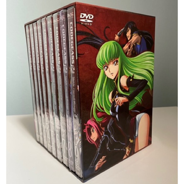 DVD CODE GEASS LELOUCH OF THE REBELLION R2 BOX COLLECTION