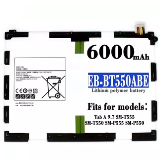 แบตเตอรี่ Samsung Tab A 9.7 P555 Battery For Samsung Tab A 9.7 P555 P550 T555 T550 รับประกัน 6 เดือน