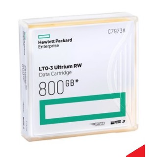 HPE LTO-3 ( C7973A ) 800 GB Rewritable Data Cartridge ล้างสต็อก ต่อได้