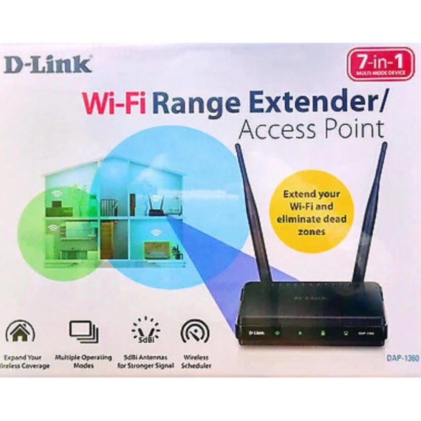 D-LINK Wi-Fi Range Extender DAP-1360 Access Point/Wireless  #1543