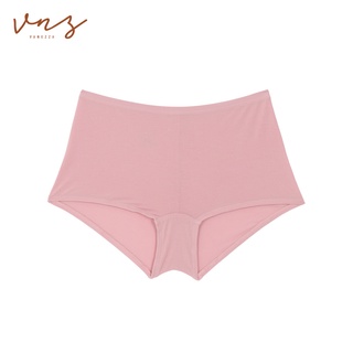 VNZ.VANEZZA กางเกงชั้นในผ้าเส้นใยธรรมชาติ PANTY  แบบเต็มตัว DL6400 สีดำ สีเนื้อ สีน้ำตาล สีชมพู สีฟ้า