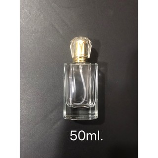 ขวดแก้วหัวสเปรย์ หัวเพชร 50ml.