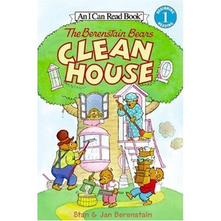 DKTODAY หนังสือ AN I CAN READ 1:BERENSTAIN BEARS CLEAN HOUSE