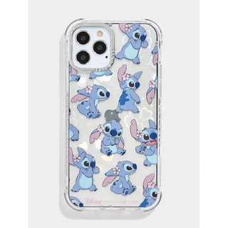 🌈 พร้อมส่ง 🌺 Disney x Skinnydip Stitch Tropical Shock Phone Case เคสสติช (14 Pro Max/12 Pro Max)