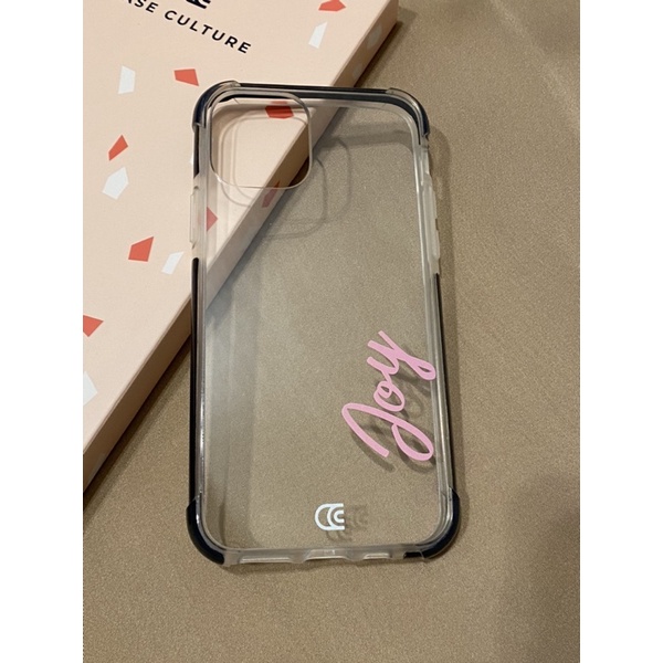 เคสโทรศัพท์ iphone11 pro ใส มุมกันกระแทกดำ ยี่ห้อ case culture