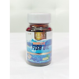 REAL ELIXER Fish oil 1000mg น้ำมันปลา #30แคปซูล