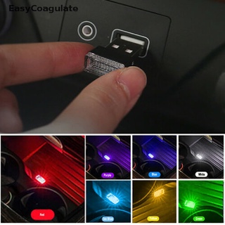 หลอดไฟนีออน LED USB ขนาดเล็ก สําหรับตกแต่งภายในรถยนต์