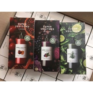 #คลีนซิ่งผัก 3 สูตร 🥦🍓🍇ของ Wonderbath ทำความสะอาดได้ดีจริงๆ เมคอัพหลุดออกหมด