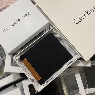 ส่งฟรีems✿Calvin Klein Men Canvas Wallet