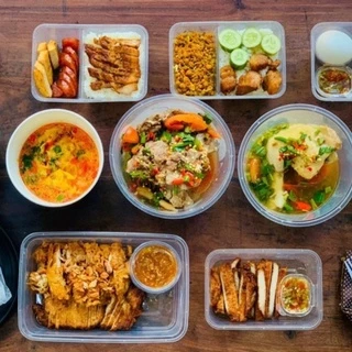 (ยกลัง)(กล่องกลม)กล่องข้าวกลม1ช่อง ชามบะหมี่ ใส่อาหาร เดลิเวอรี่ ฝาแน่น ปริมาตร 450,750,1000 ml เข้าไมโครเวฟได้