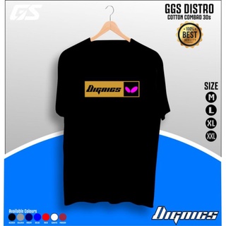 เสื้อกีฬาปิงปอง ลายโลโก้ผีเสื้อ DIGNICS