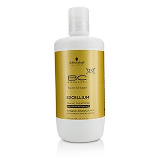 SCHWARZKOPF BC Excellium Q10+ Omega 3 Taming Treatment (For Coarse Mature Hair) Size: 750ml/25.5oz