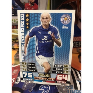 2014-2015 Topps Match Attax Leicester city