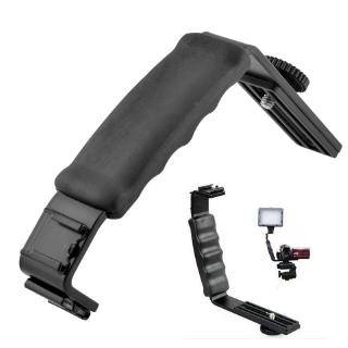 Ulanzi L ไมค์ยืนด้วย 2 รองเท้าร้อน Zhiyun Smooth Q Stabilizer / ร้าน Feiyu Gimbal / Boya โดย MM1 ไมโครโฟนแสง / วิดีโอ