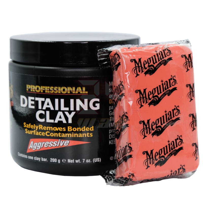 Meguiar's® Mirror Glaze® Professional Detailing Clay, Aggressive, 200 g., Clay  Bar