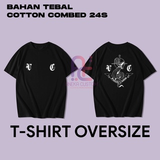 เสื้อยืด ผ้าฝ้าย ขนาดใหญ่ ลาย Sabbath Crew Combed 24s สําหรับผู้ชาย และผู้หญิง