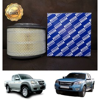 ไส้กรองอากาศ กรองอากาศเครื่อง รถยนต์ Ford Ranger/Mazda BT-50 ฟอร์ด เรนเจอร์ มาสด้า บีที-50 ปี 2006-2011 คุณภาพดี