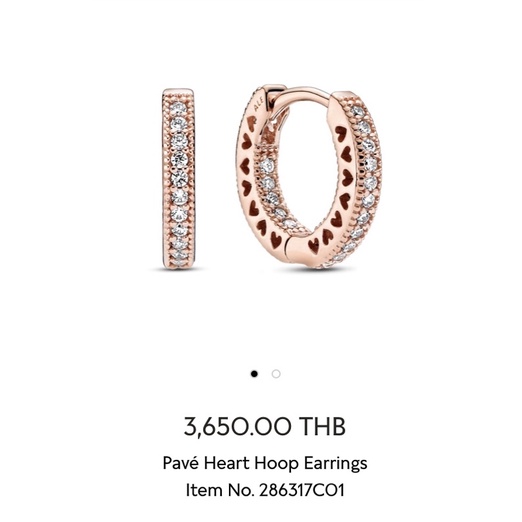 ต่างหู Pandora แท้ Shop ไทย