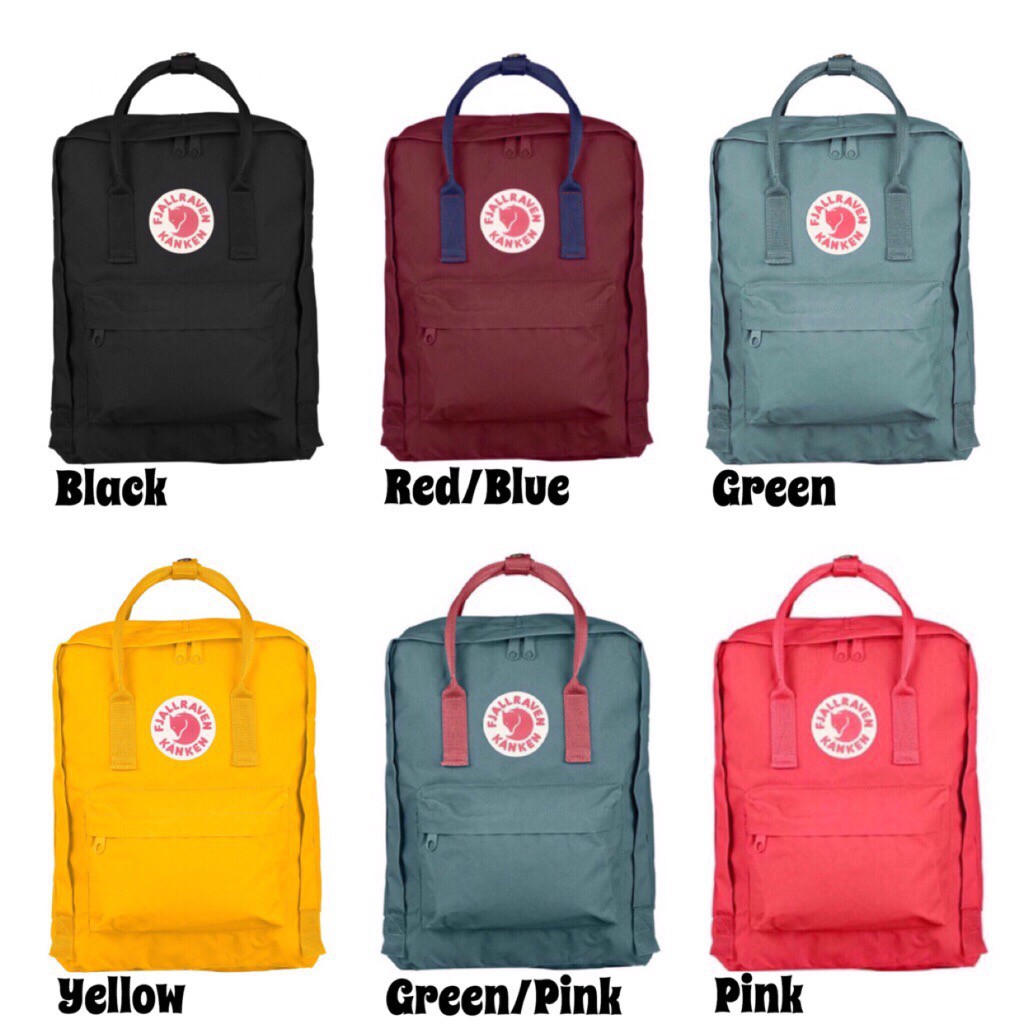34 สี🍒แท้100% Kanken Classic and Mini by Fjallraven คองเก้น