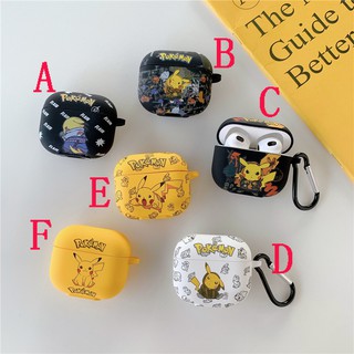 เคสซิลิโคน เคส AirPods 3 AirPods Gen3 Creative Fashion Cartoon Pokemon Pikachu ปิกาจู Protective Silicone Case