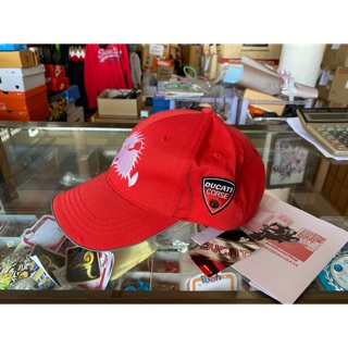 CAPPELLO BERRETTO DUCATI MELANDRI ROSSO HAT CAP แท้100%