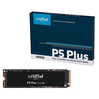 Crucial P5 Plus 2TB PCIe 4.0 3D NAND NVMe M.2 2280 Internal SSD, CT2000P5PSSD8