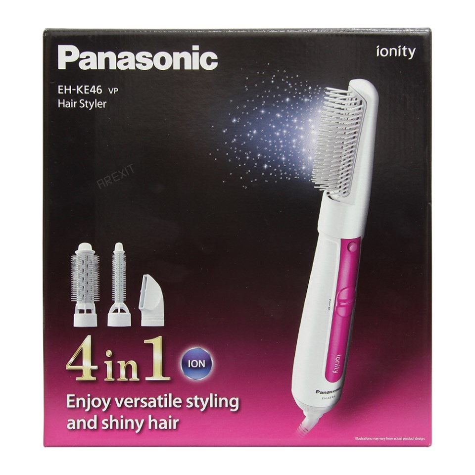 Panasonic 👧🏻 แปรงจัดแต่งทรงผมไฟฟ้า (Hair Styler ionity) รุ่น EH-KE46