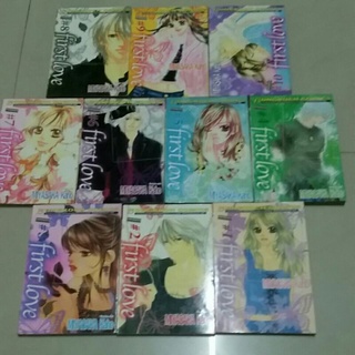 หนังสือการ์ตูนเก่า/first love/miyasaki kaho/มิยาซากะ คาโฮ/บงกช/หนังสือการ์ตูนญี่ปุ่น/หมึกจีน/10เล่มจบ