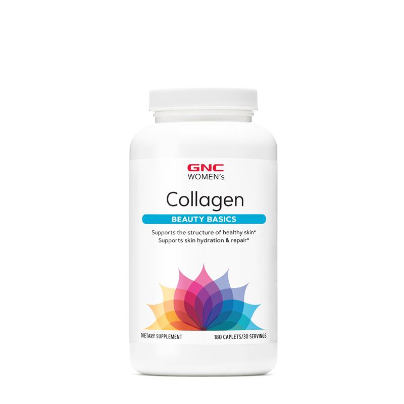 GNC Women's Collagen 180 Tablets Support Healthy Skin ผู้หญิง คอลลาเจน สนับสนุนสุขภาพผิว สหรัฐอเมริก