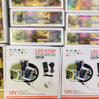 LED ไฟเส้น striplight RGB ครบชุด ใช้ง่ายได้เลย เปลี่ยนสีได้