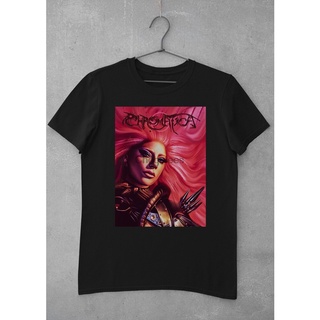 [100% Cotton] เสื้อยืด ผ้าฝ้าย พิมพ์ลายอัลบั้ม Gaga Chromatica สีดํา สําหรับผู้ชาย และผู้หญิง S-23 SE1276