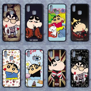 เคส Vivo Y91 / Y91i / Y93 / Y95 ใช้เคสเดียวกัน ลายชินจัง  ขอบนิ่มหลังแข็ง เคสมือถือ เคสโทรศัพท์ Case
