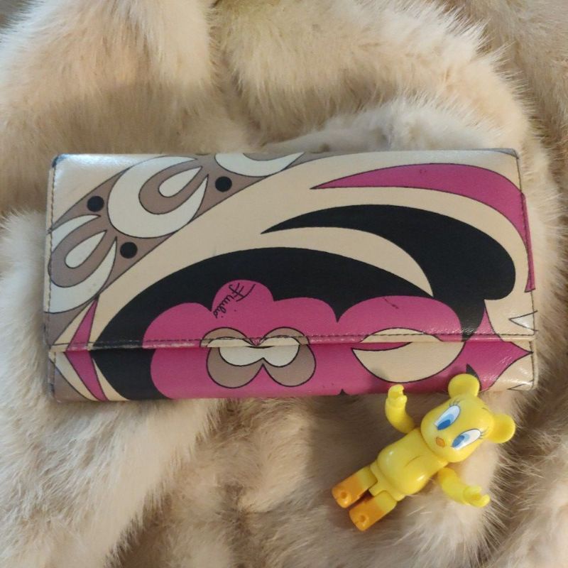 กระเป๋าเงินใบยาว EMILIO PUCCI แท้ เท✔️