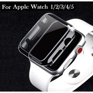 เคสเต็มเครื่อง สำหรับ Iwatch 5 4 3 2 1 38 มม. 42 มม. เคสสำหรับ Apple Watch 5 4 3 2 1 40 มม. 44 มม. เคสนาฬิกา TPU 44 มม.